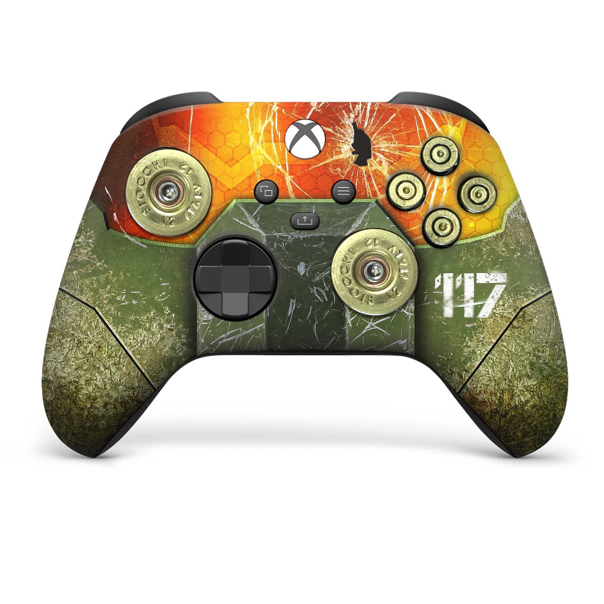 Premium Custom Wireless Xbox Controller for Xbox One & Series X/S - DreamController Hallo Infinity Master Chief Design - Proudly Made in USA with Durable Hydro Dip Printing (Not Just a Skin) - Perfect for Gaming, Collecting & Gift Giving