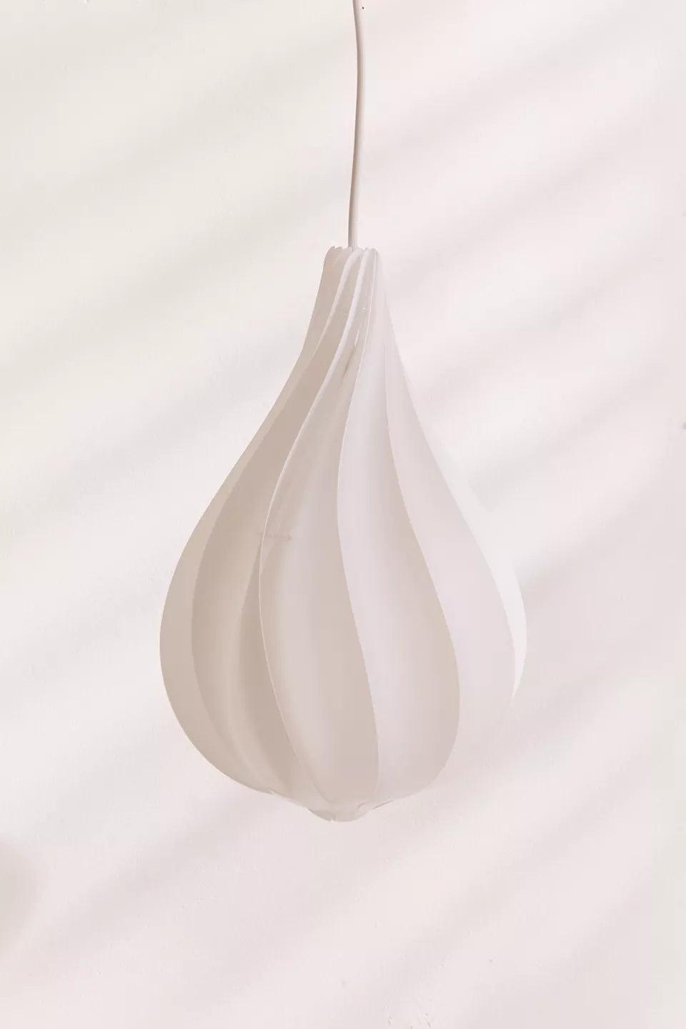 Modern Alva Pendant Light - Sleek Scandinavian Design Glass Ceiling Lamp for Kitchen Island, Dining Room & Bedroom Lighting