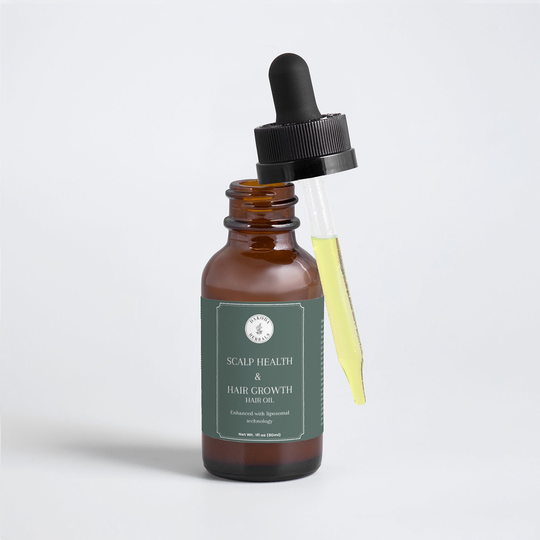Organic Hair Growth Oil for Scalp Health - Nourishing Treatment for Dry, Damaged Hair - Promotes Thicker, Stronger Hair Growth - Perfect for Daily Hair Care Routine & Scalp Massage