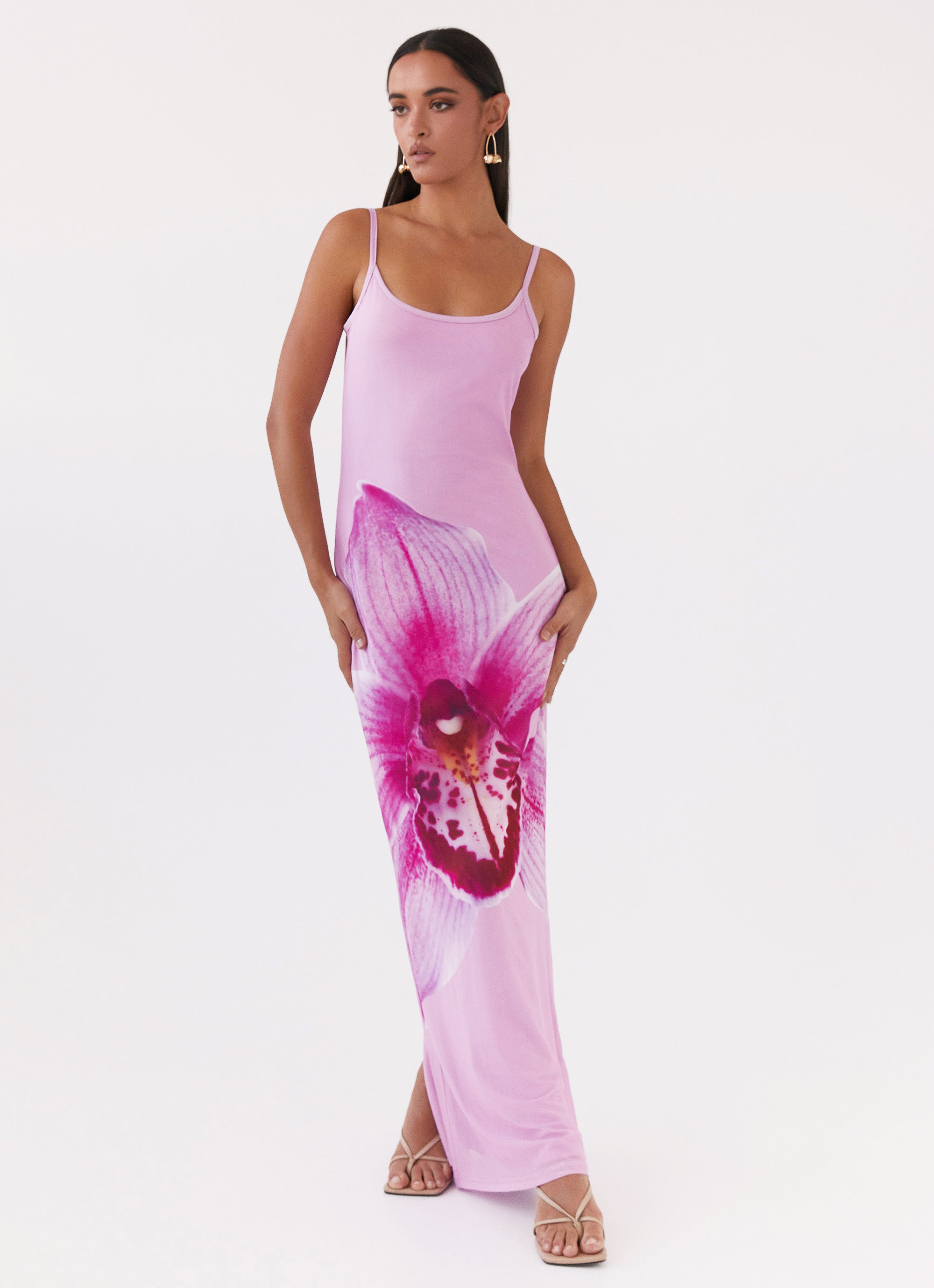 Bad News Mesh Maxi Dress - Pink Magnolia | Flowy Boho Chic Dress for Women | Perfect for Summer Festivals, Beach Vacations & Date Nights
