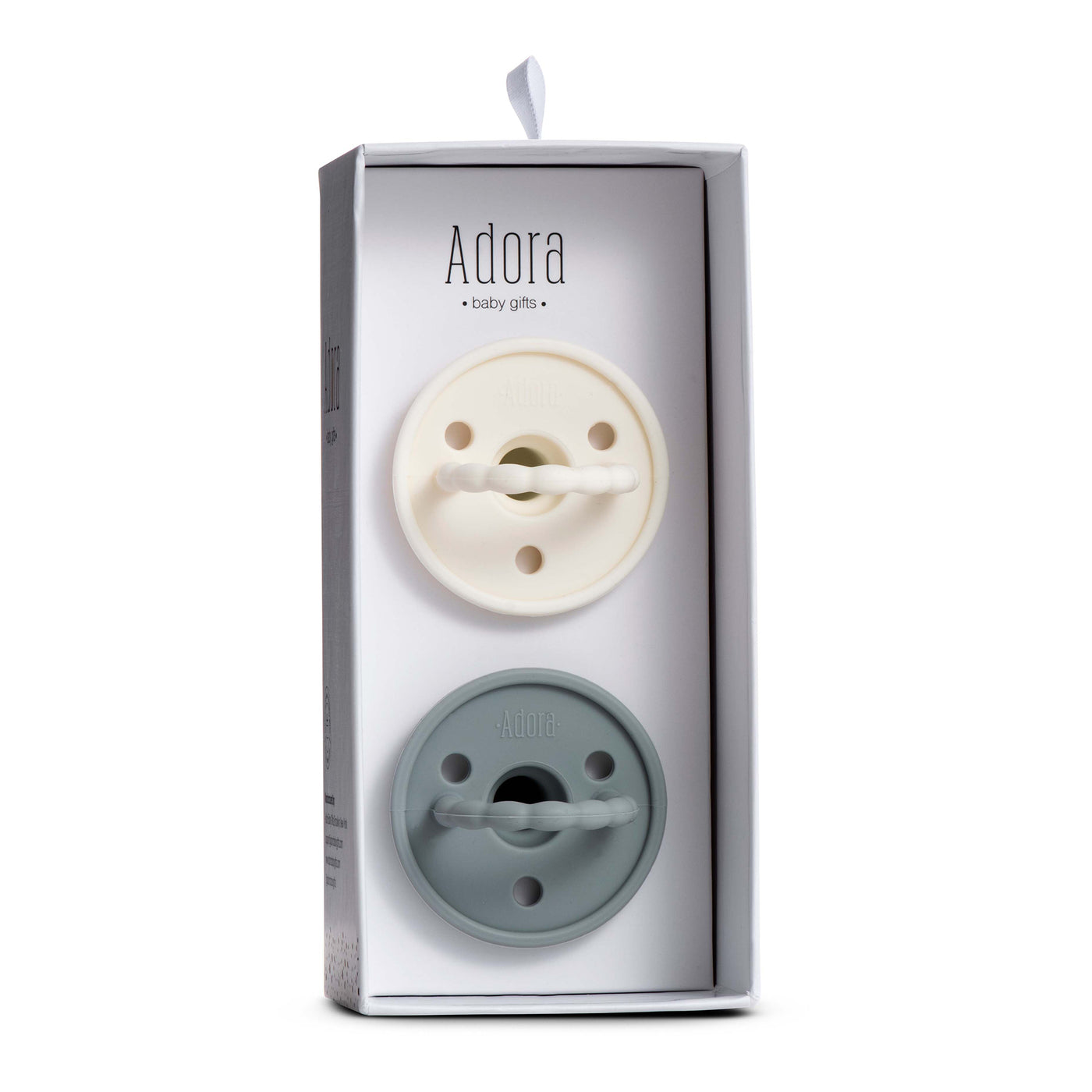 Adora Classic Baby Pacifier Set - BPA-Free, Orthodontic Soother for Newborns & Infants - Perfect for Daycare, Travel & Comfort (2-Pack)
