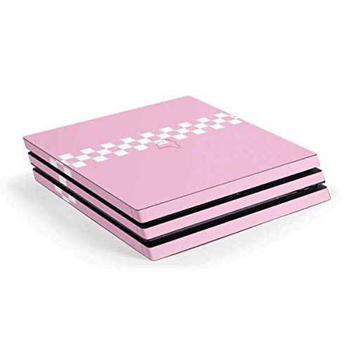Custom Pink Checkerboard Gaming Skin Decal for PS4 Pro Console - Durable Protective Cover with Unique Design for Gamers & Collectors - Perfect for Gaming Setups, Bedroom Decor & Gift Giving