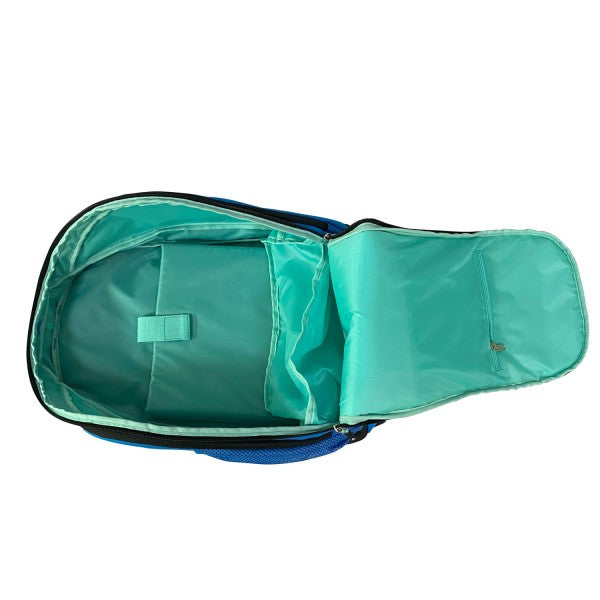 JOOLA Vision II Table Tennis Backpack (Blue) - Premium Paddle Case for Ping Pong Players, Perfect for Tournaments & Training Sessions