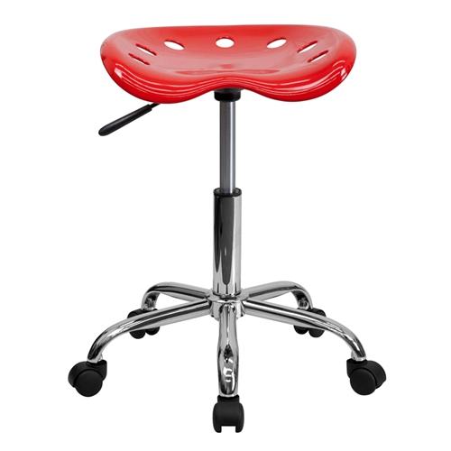 Vibrant Apple Green Tractor Seat & Chrome Stool - Retro Diner Style Bar Stool for Kitchen, Cafe, and Home Decor