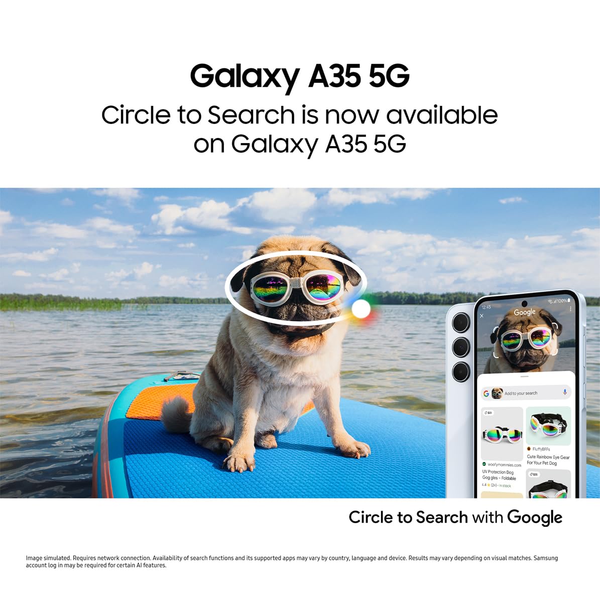 Samsung Galaxy A35 5G Unlocked Smartphone 256GB 8GB RAM | 50MP Camera | 2-Day Battery | Awesome Navy Color | UK Version with 3-Year Warranty | Perfect for Travel, Photography & Business Use