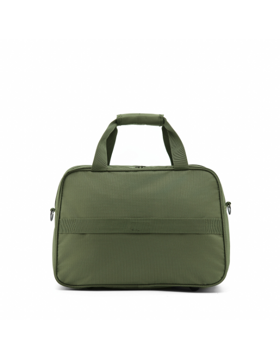 Tosca AIR5055 Khaki Cabin Tote Bag - Stylish & Spacious Carry-On for Travel, Work & Everyday Use