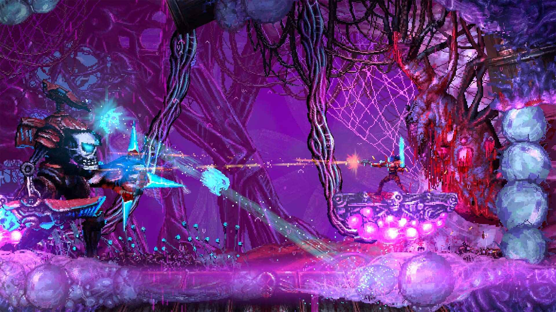 Valfaris - Action-Adventure Game for PlayStation 4 | Sci-Fi Shooter with Retro Graphics | Perfect for Fans of Hardcore Platformers & Dark Sci-Fi Worlds