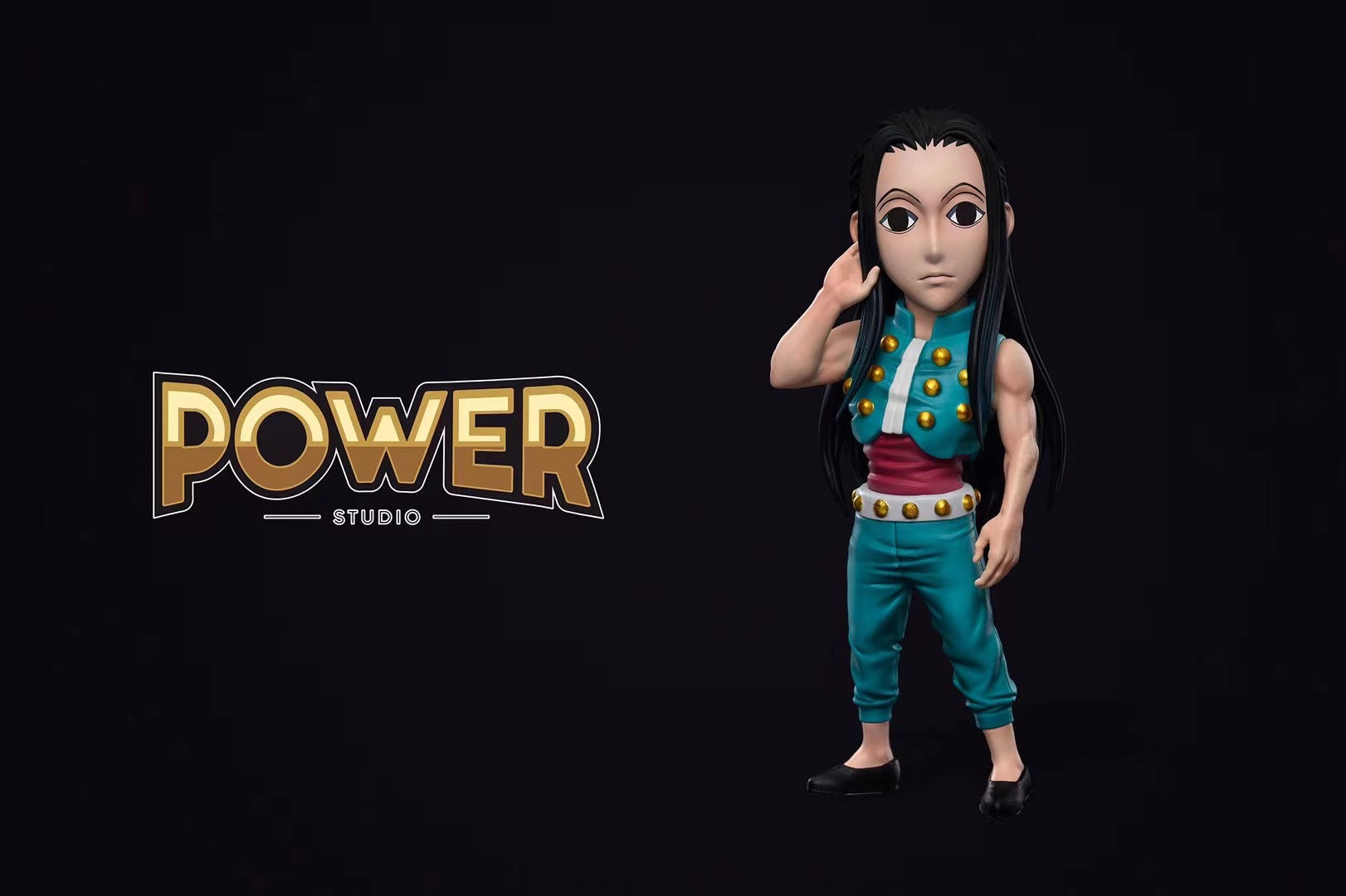 Power Studio Illumi Zoldyck 2.0 Anime Figure - Hunter x Hunter Collectible Action Figure for Fans & Gift Idea | Perfect for Display, Cosplay Props, and Anime Merch Collections
