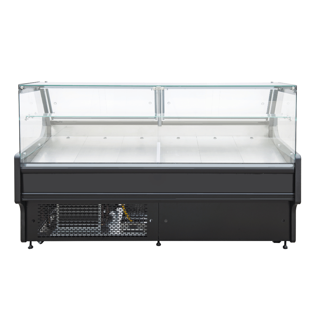 2 Meter AG Deli Showcase Glass Display Case - Perfect for Supermarkets, Delis & Bakeries to Showcase Fresh Food & Pastries