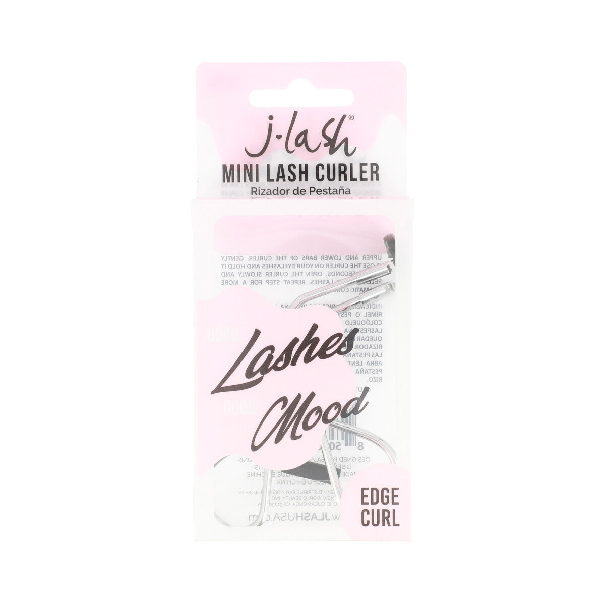 Mini Eyelash Curler - Professional Lash Curling Tool for Perfect Curves | Home & Travel Beauty Essential