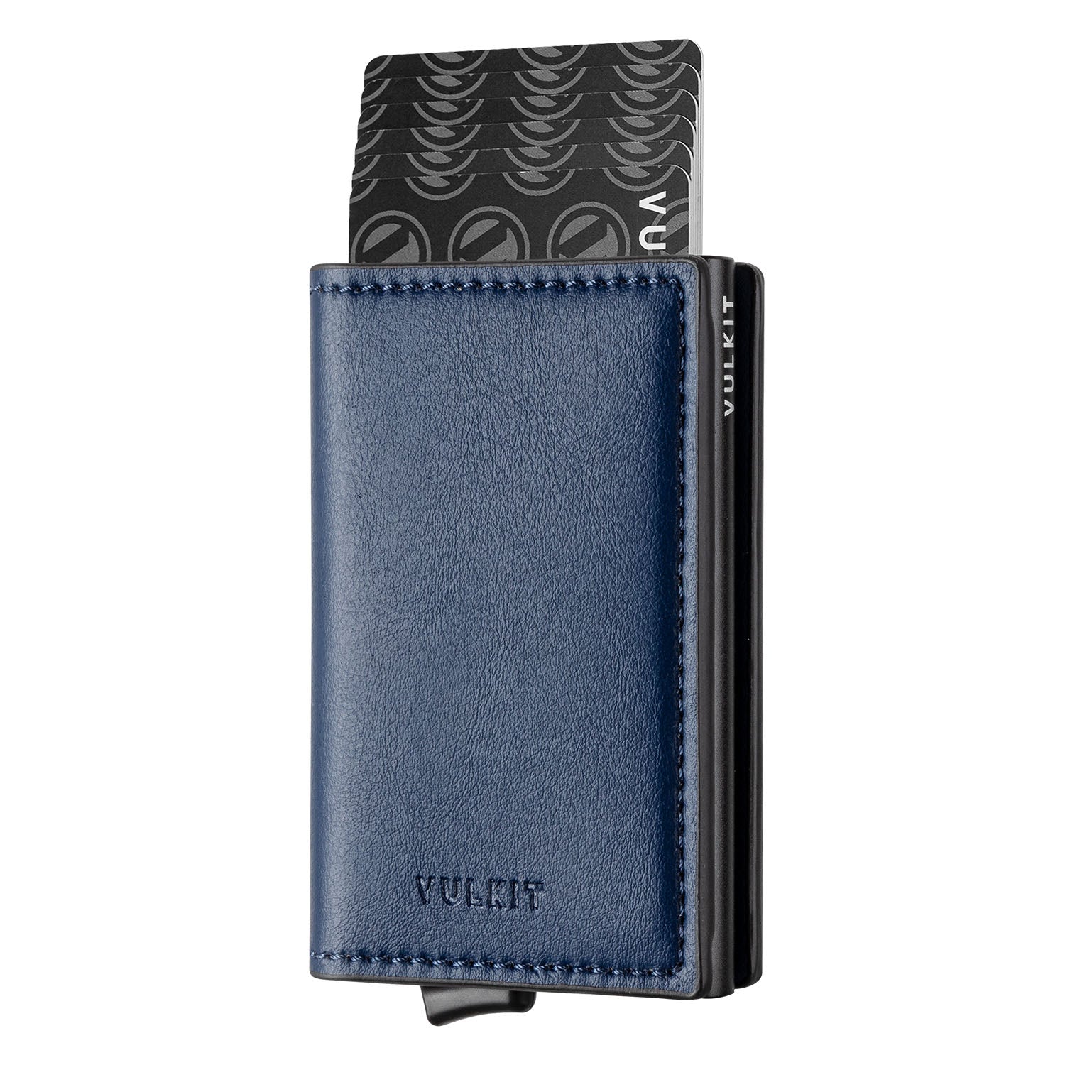 VC201 Slim Aluminum Card Holder with Back Slot - RFID Blocking Wallet for Credit Cards & IDs - Perfect for Travel, Business, and Everyday Use