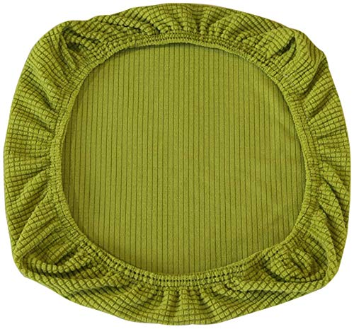 Stretch Dining Chair Covers - Super Fit 15-20 Inch Spandex Slipcovers, Washable Anti-Dust Seat Protectors for Kitchen & Office Chairs (Yellow Green) - Perfect for Home Dining, Restaurant & Event Decor - Ideal for Everyday Use, Parties, and Home Decor - Great for Family Gatherings, Wedding Receptions, and Office Meetings - Enhance Your Dining Experience with Comfortable and Stylish Chair Covers for Any Occasion