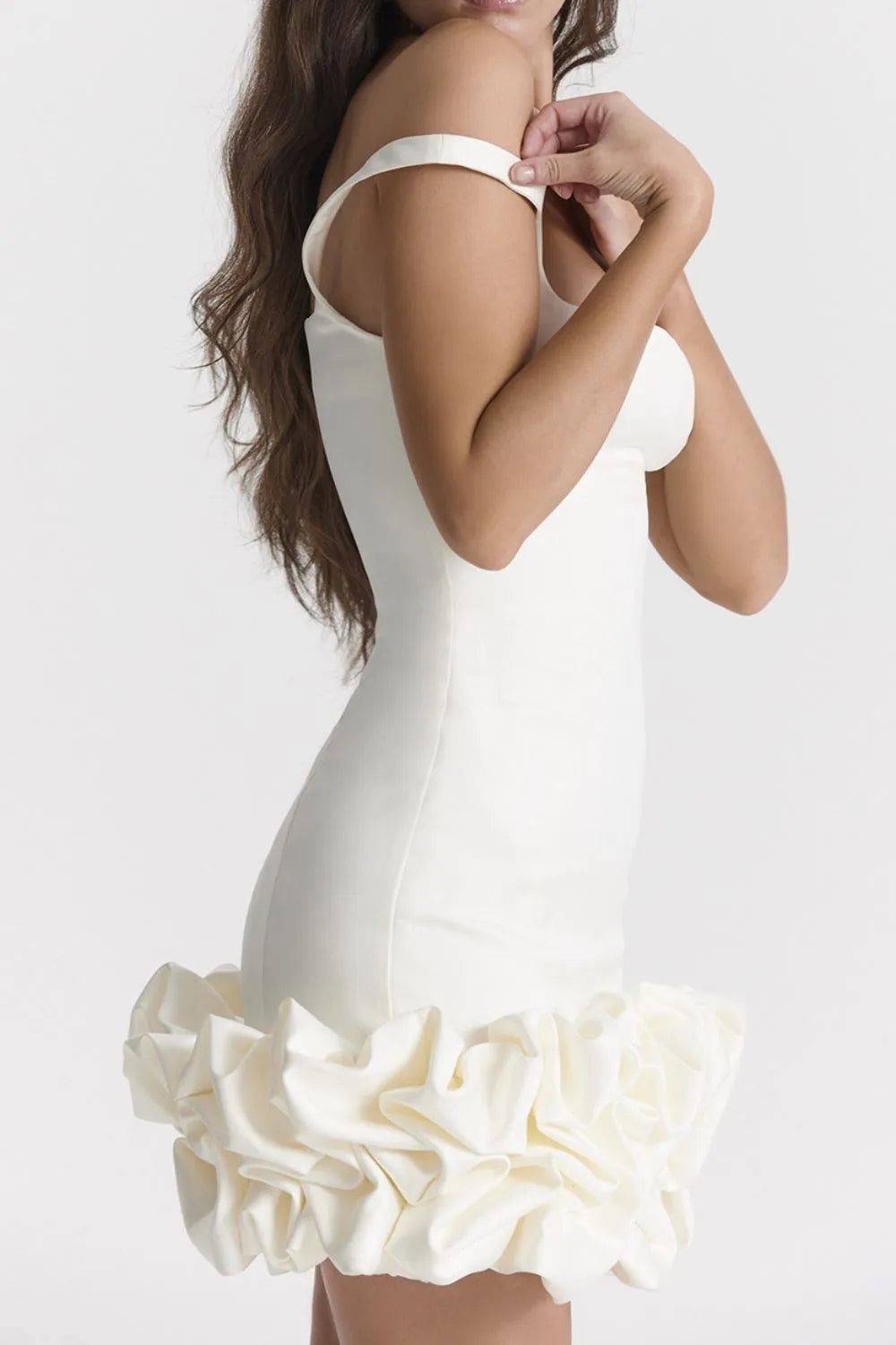 Stylish Ruched Square Neck Sleeveless Mini Dress for Women | Summer Party Cocktail Clubwear | Perfect for Date Night & Beach Vacations