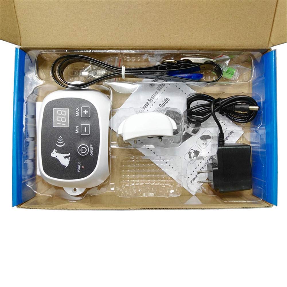 **Wireless Dog Fence Electric Pet Containment System – Safe & Effective Adjustable Range, Rechargeable Collar for Small, Medium, Large Dogs (1/2/3 Dogs) – Perfect for Backyard, Farm & Outdoor Pet Safety**