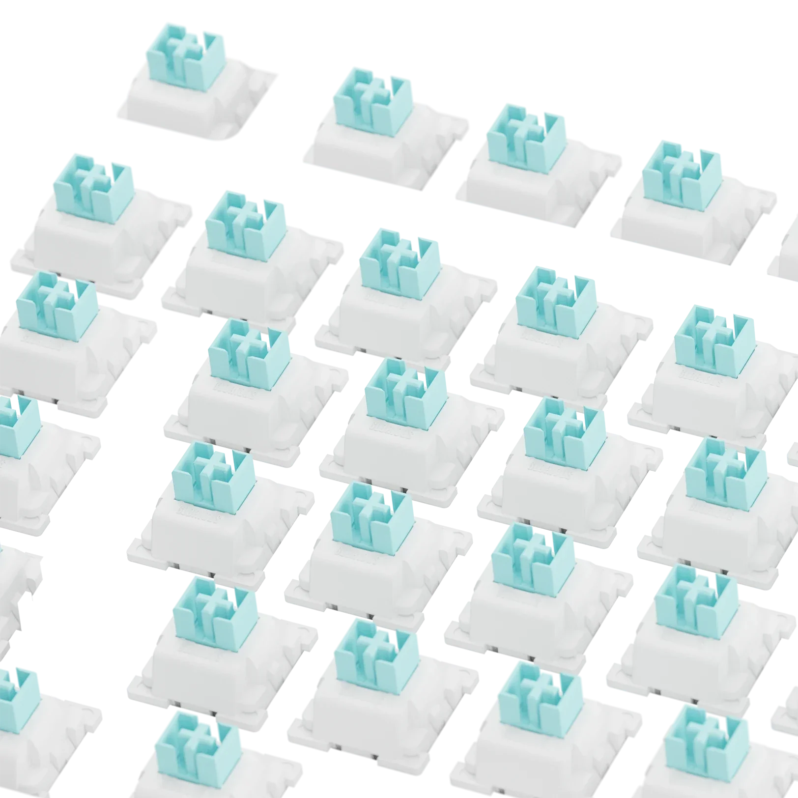 Glorious Lynx Linear Switches - 75 ANSI Standard Mechanical Keyboard Switches for Gaming & Typing