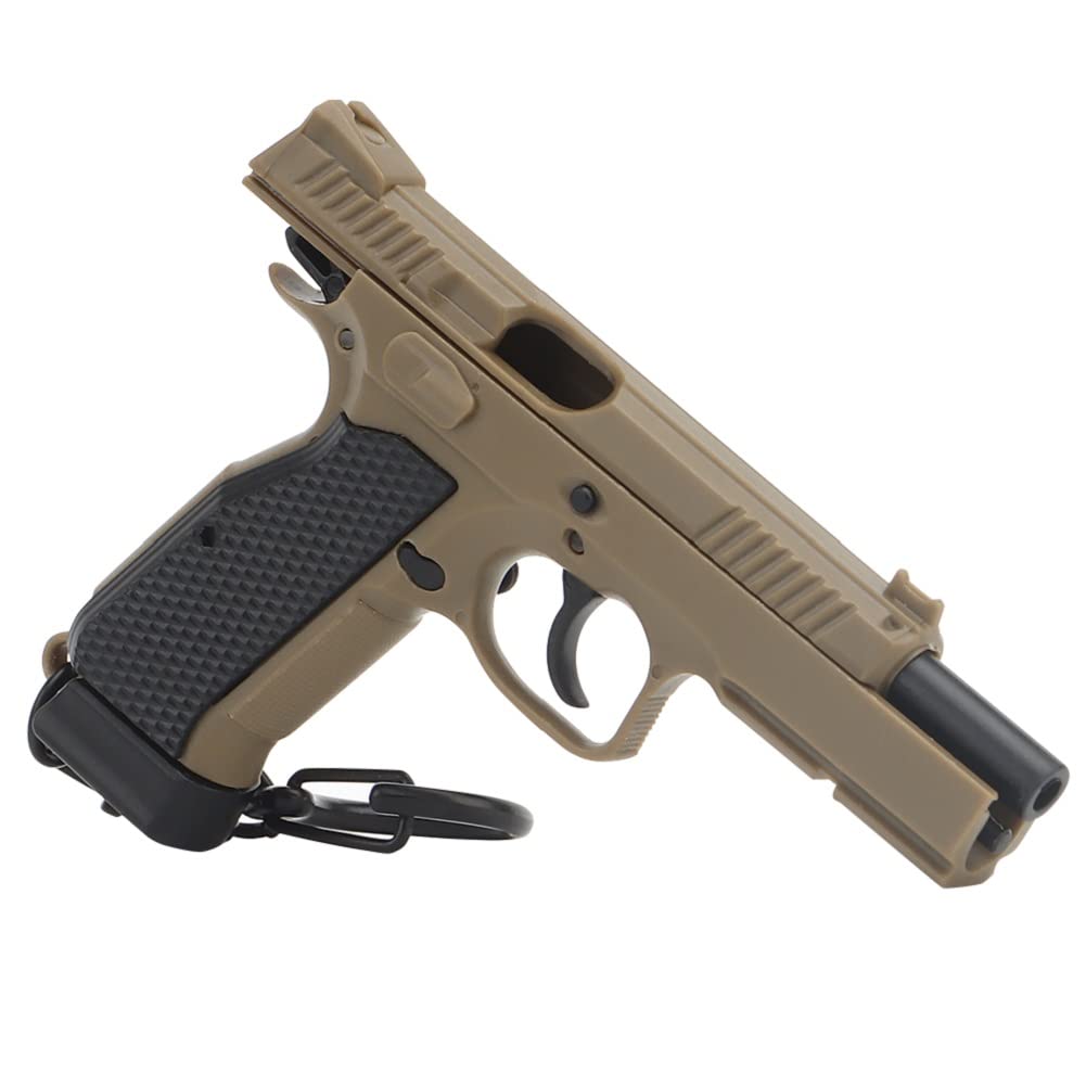 TikTok Mini Gun Keychain - Mini 92G Pistol Keyring, Tactical Pistol Keychain, Army Style Miniature Gun Accessory - Perfect for Keychains, Backpacks & Tactical Gear Collection