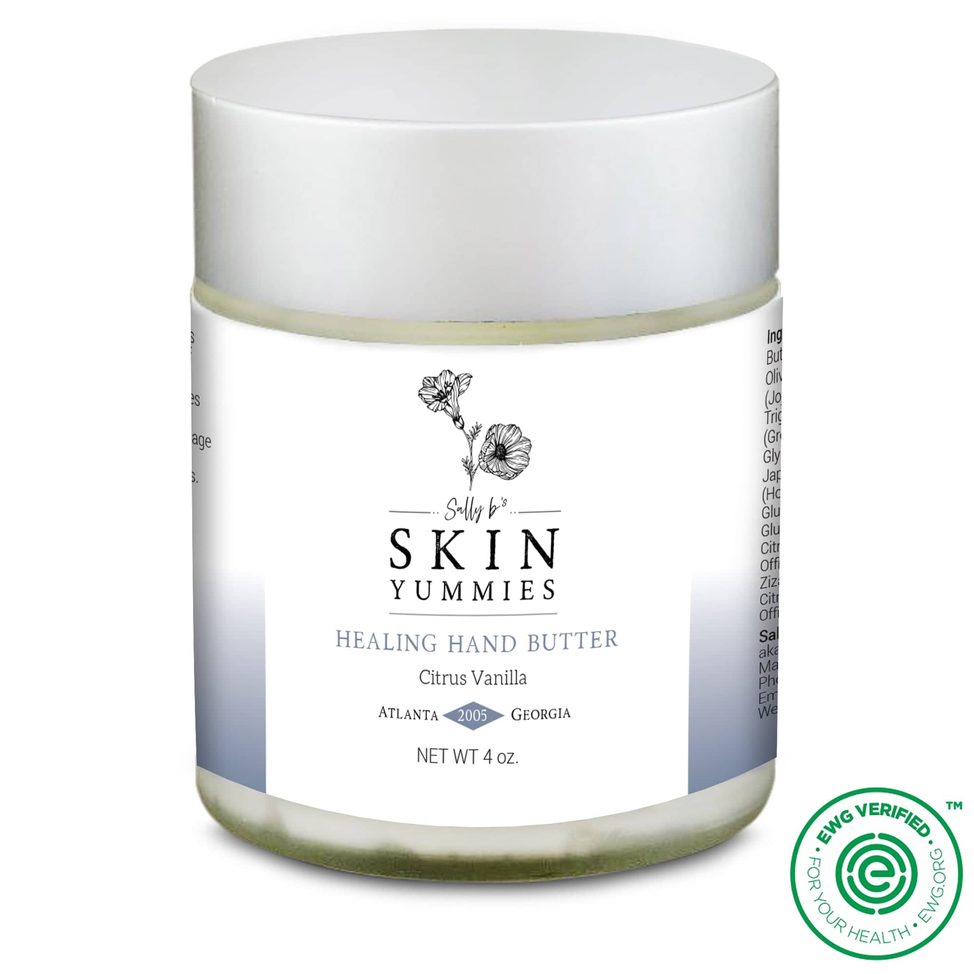 Healing Hand Butter for Cracked & Dry Skin - Ultra Moisturizing Cream for Rough Hands - Perfect for Winter Care, Gardening & Daily Hydration