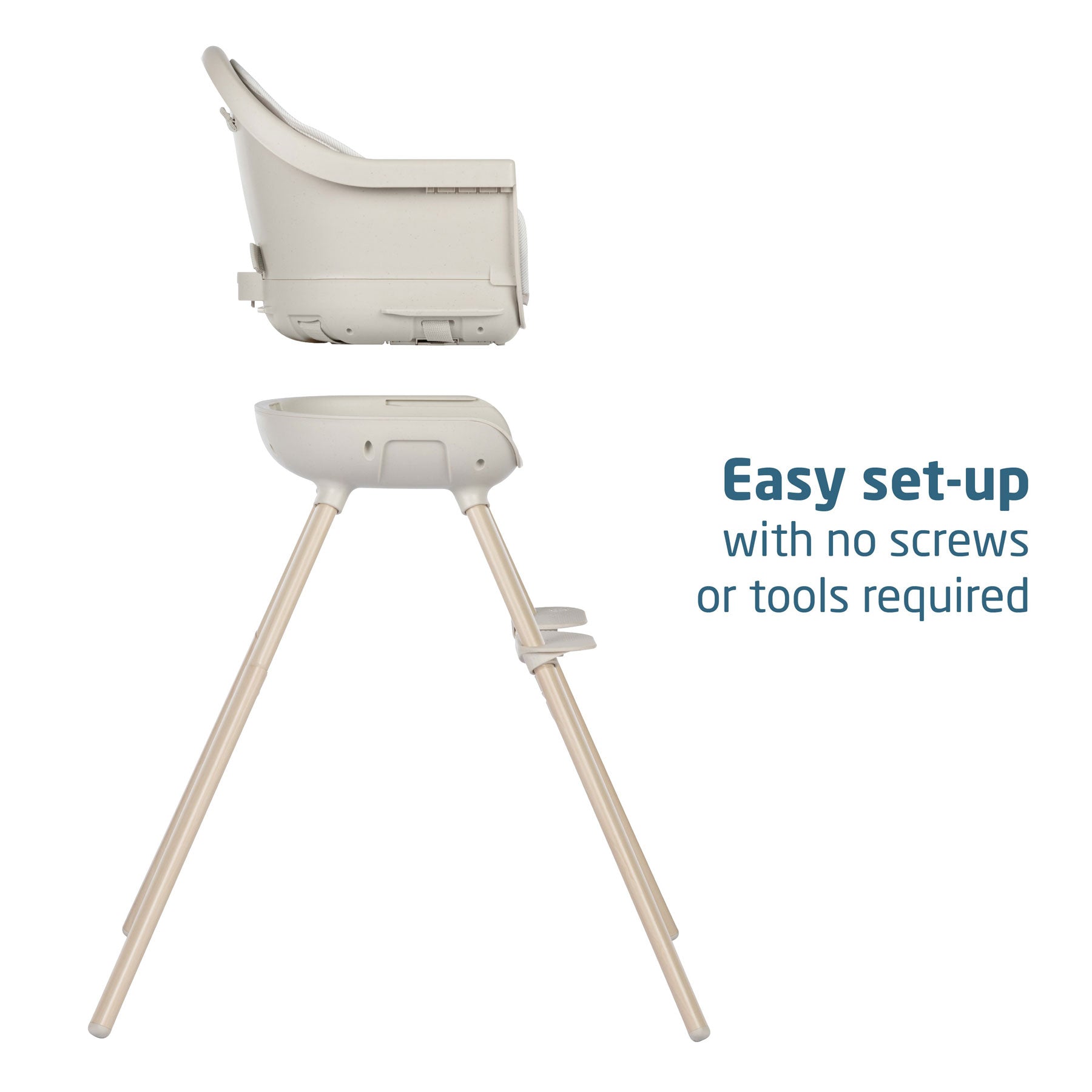 Maxi Cosi Moa 8-in-1 Convertible High Chair for Babies & Toddlers - Adjustable Height, Reclining Seat, Easy Clean - Perfect for Dining, Feeding & Playtime