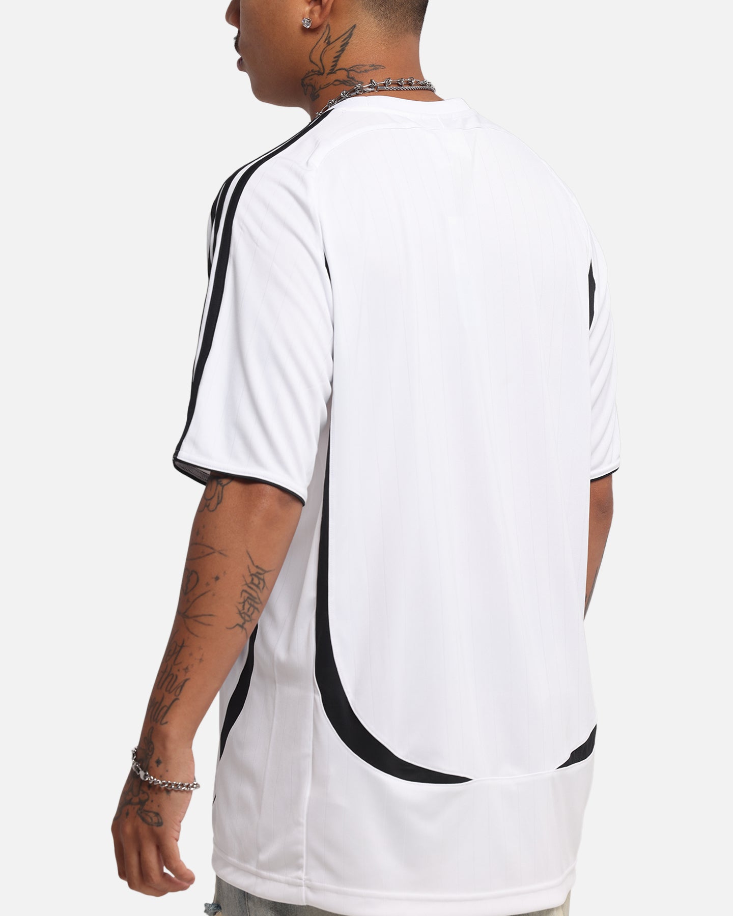 Adidas Adicolor Teamgeist T-Shirt - Men's Classic White and Black Cotton Tee for Casual Wear, Sports & Street Fashion