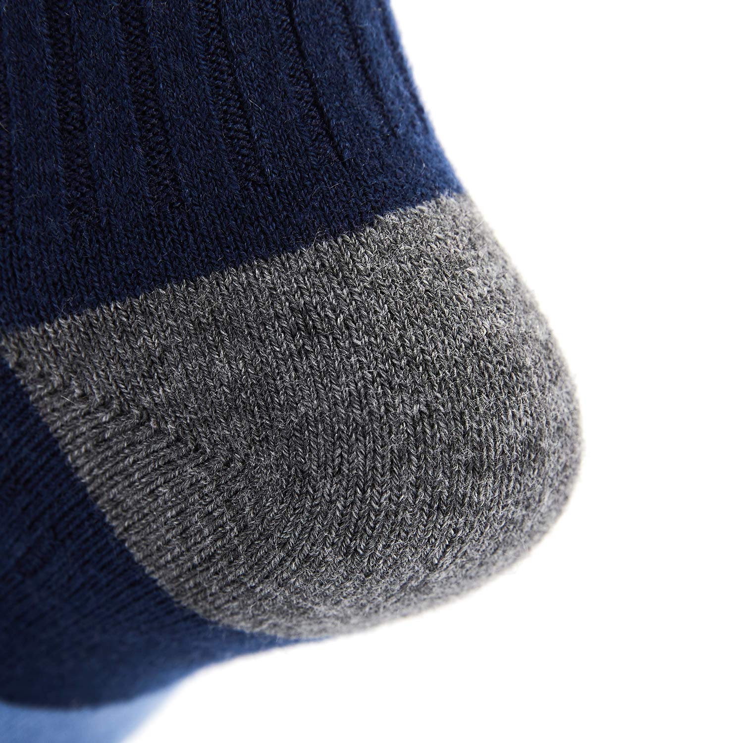 Warm Wool Socks for Boys - 6 Pairs Thermal Winter Crew Socks for Kids | Cozy & Durable Cold Weather Socks for School, Outdoor Play & Snow Activities