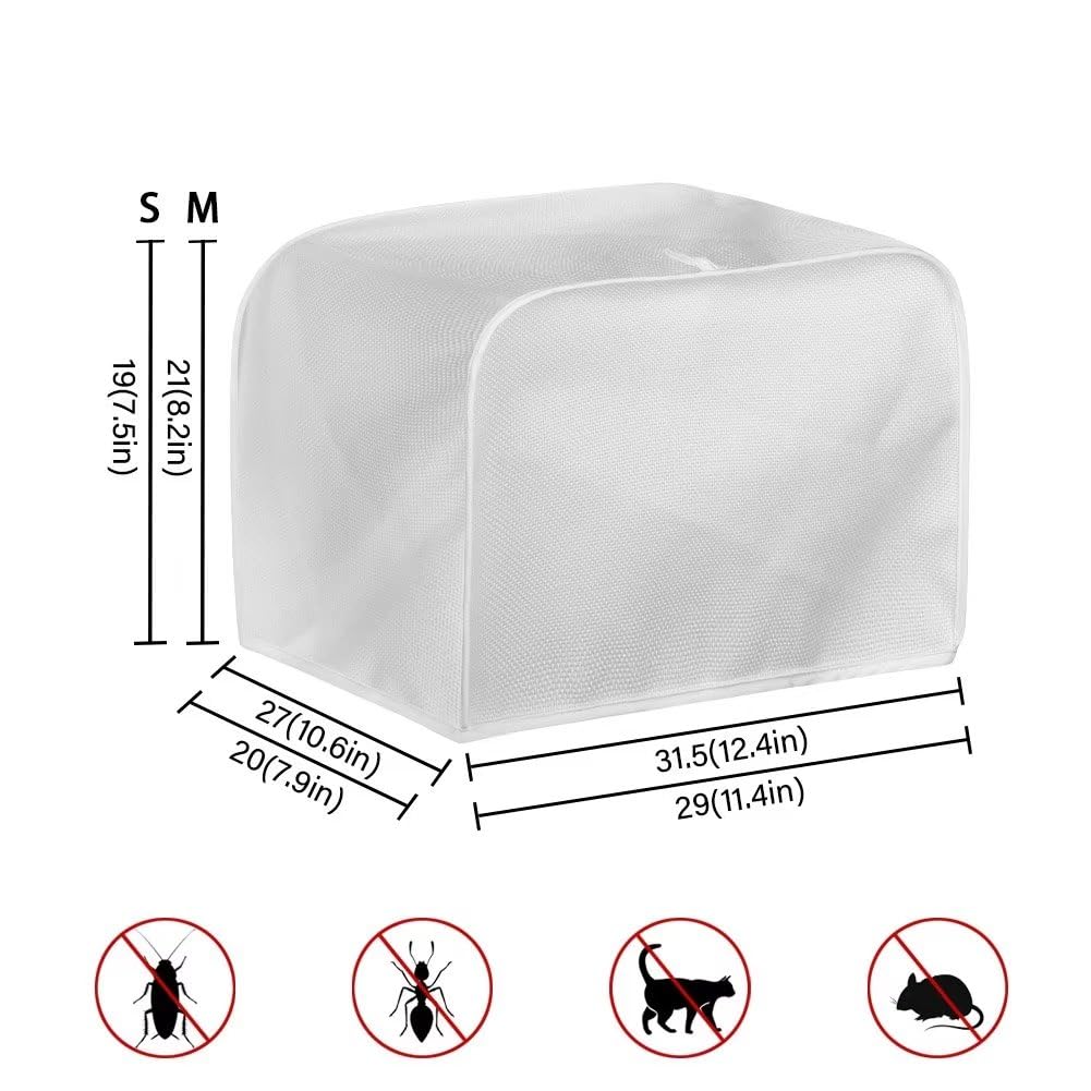 Waterproof Black Cat and Sunflower Print Toaster Cover - Standard 4 Slice Bread Maker Protector - Kitchen Appliance Cover for Countertop Protection - Perfect for Home, Cafe, and Office Use