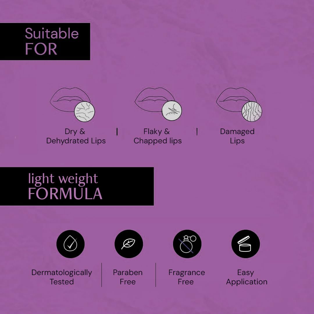 Deconstruct Lip Mask | Collagen & Peptide Overnight Lip Sleeping Mask for Dry, Chapped Lips | Hydrating Treatment for Women & Men | 8g Clear | Perfect for Night Care & Winter Lip Protection