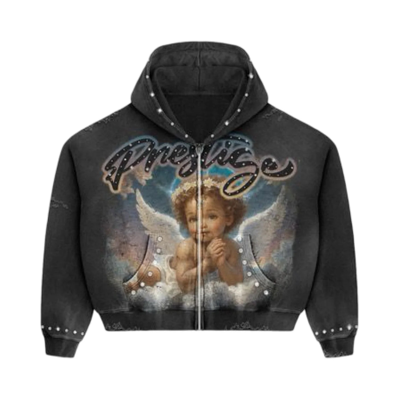 Prestige Angel Hoodies for Women & Men - Soft Comfortable Pullover Sweatshirt with Stylish Design - Perfect for Casual Wear, Gym, and Outdoor Activities