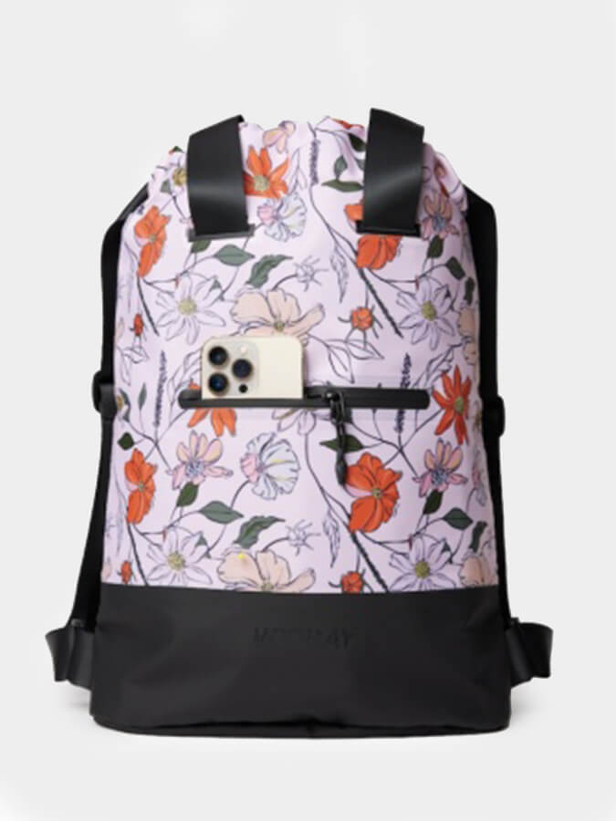 Vooray Flex Cinch Backpack - Lightweight Durable Gym Bag for Workout, Travel & School - Water-Resistant Sports Backpack for Men & Women