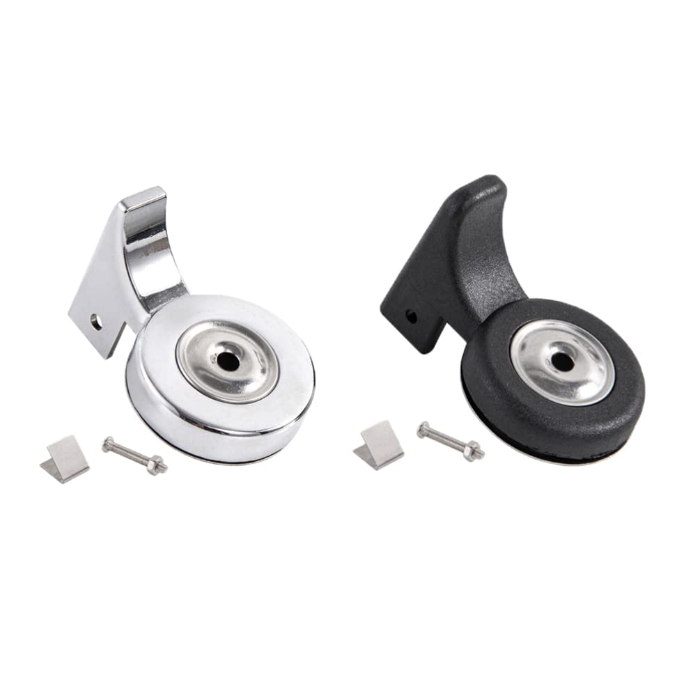 Hemoton Stainless Steel Tea Kettle Whistle Replacement - 2 Pack Durable Kettle Spout Tips & Nozzle Accessories for Boiling Water Safety - Perfect for Stovetop Tea Kettles, Camping Cookware & Home Kitchen Use