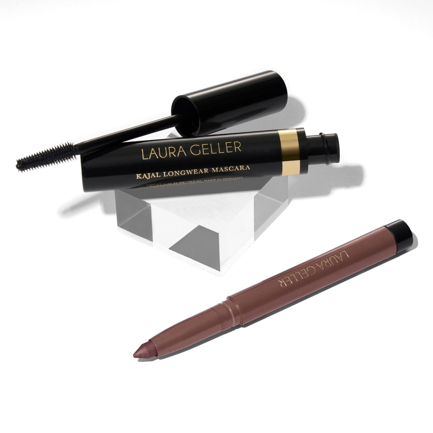 Bold Beauty Kajal Eyeliner Duo - Waterproof & Smudge-Proof Kohl Pencil for Long-Lasting Eye Makeup - Perfect for Everyday Wear, Parties & Special Occasions