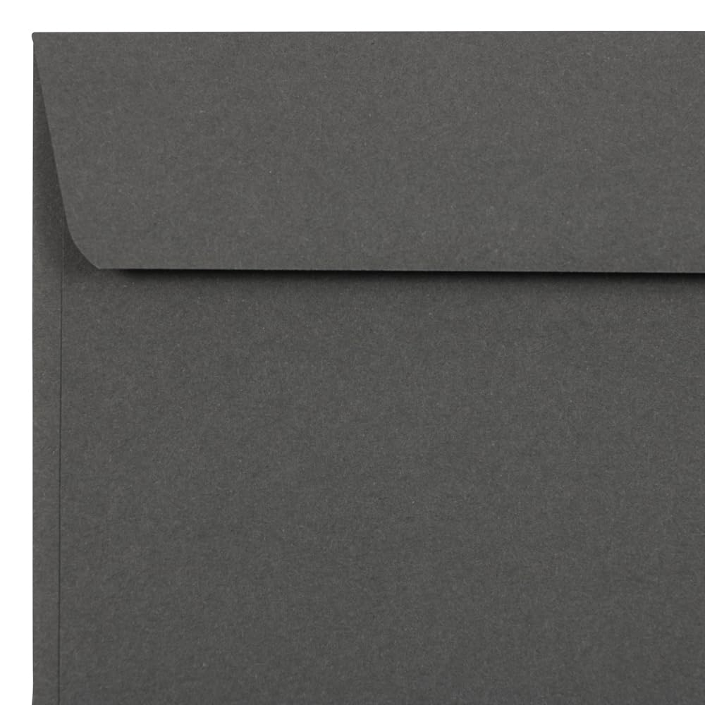 JAM PAPER 6 x 9 Inches Open End Premium Catalog Envelopes - 1000 Pack Bulk Business Mailing Envelopes, Dark Grey - Perfect for Direct Mail, Invoices, and Business Correspondence