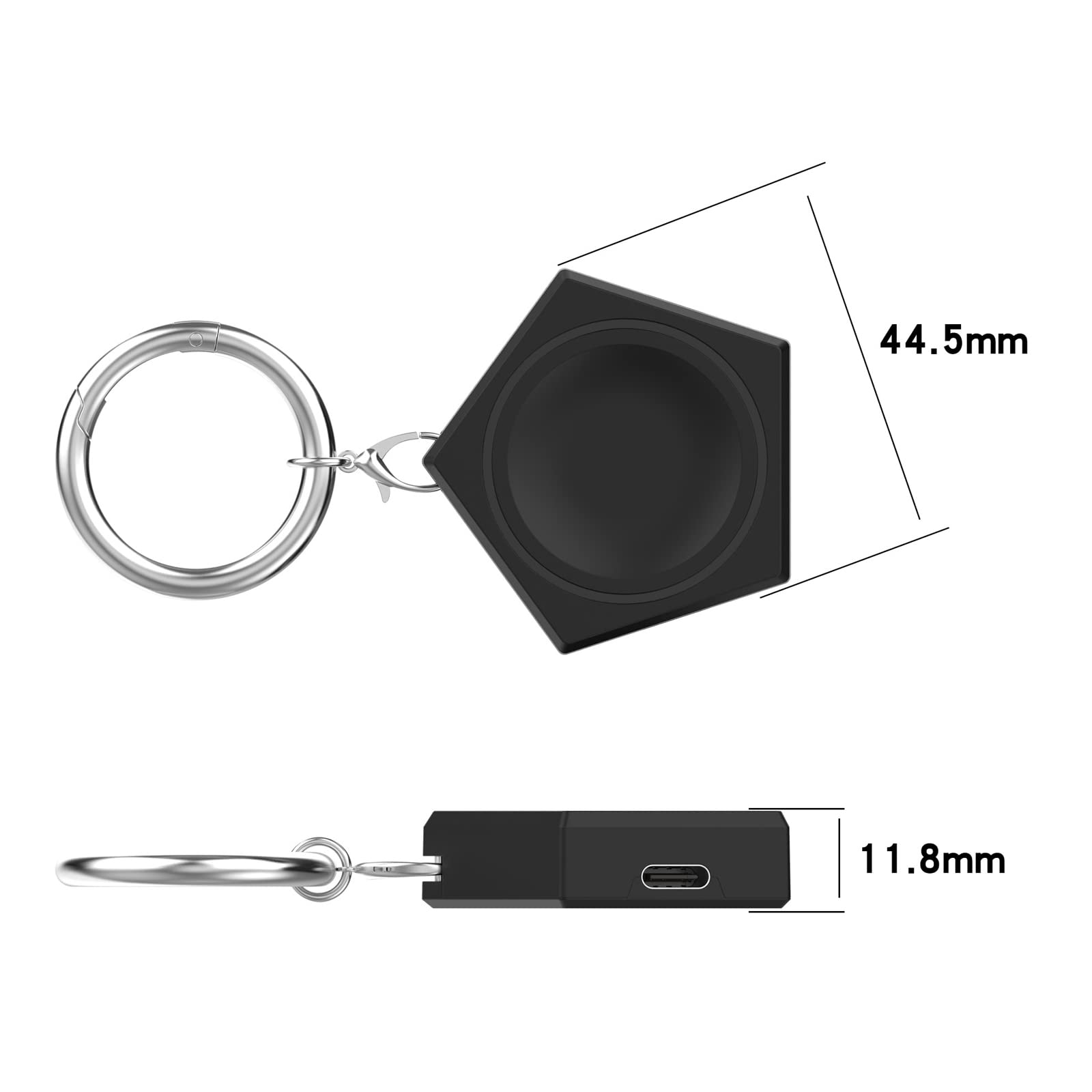 Google Pixel Watch Charger Adapter - Type C Micro USB Power Converter for Smartwatch Accessories | Travel & Home Use