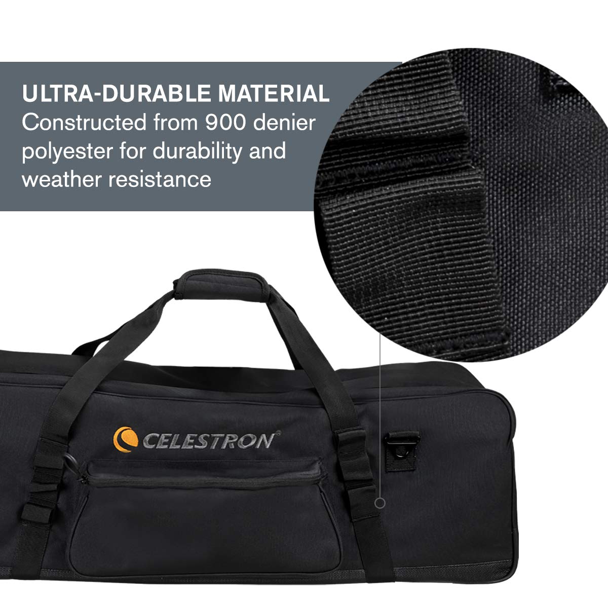 Celestron 11-inch Telescope Optical Tube & 34-inch Tripod Storage Bags - Durable Protective Carrying Case for Astronomy Equipment - Perfect for Stargazing, Travel & Outdoor Observation