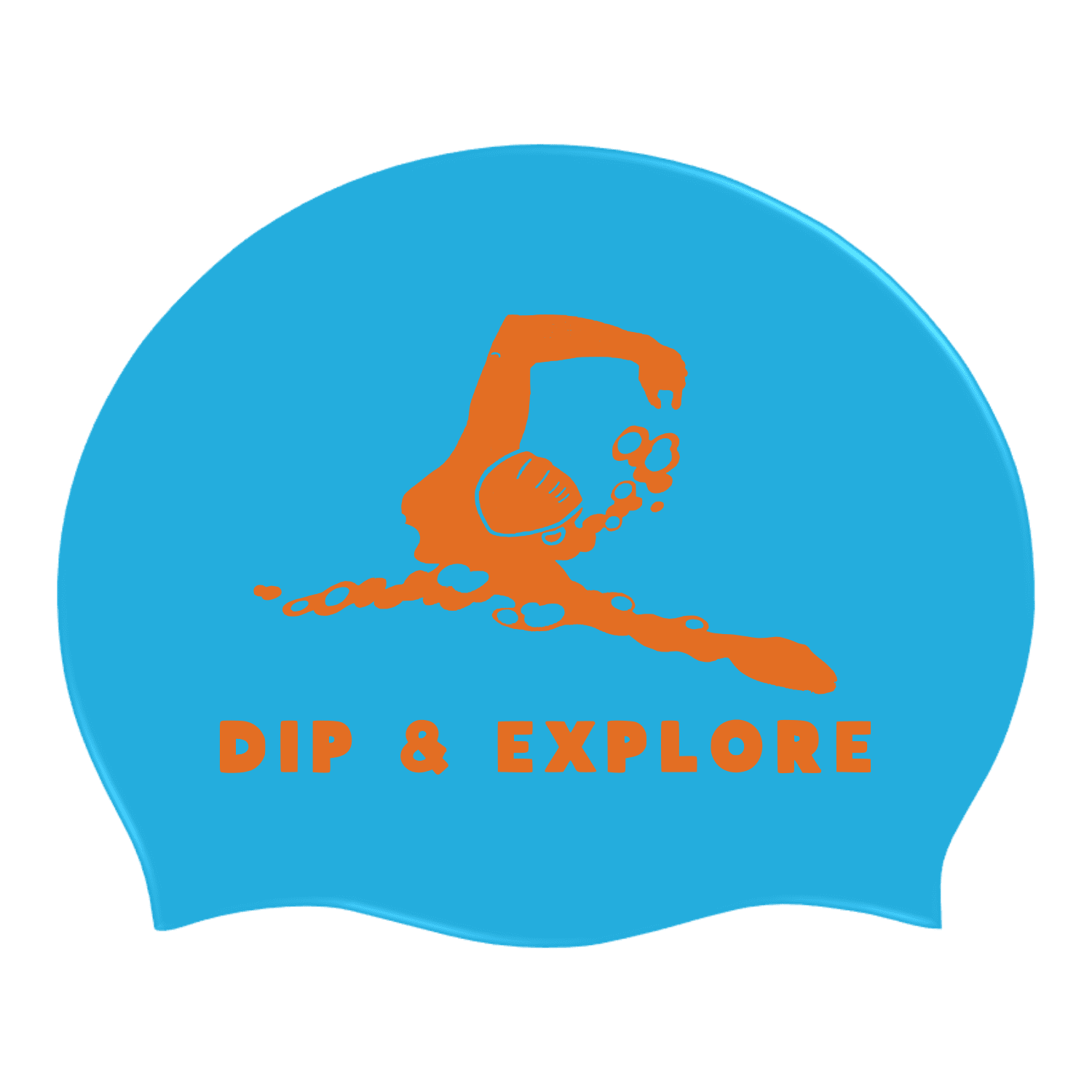 Silicone Swimming Cap for Women & Men - Waterproof Swim Cap for Long Hair, Comfortable & Durable - Perfect for Lap Swimming, Triathlon & Water Aerobics