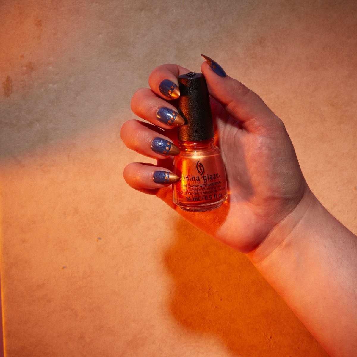 China Glaze Bring The Heat Nail Polish - 0.5 oz / 15ml - #82917 Vibrant Orange Red Nail Lacquer - Perfect for Summer Nails, Pedicures & Salon Quality Manicures
