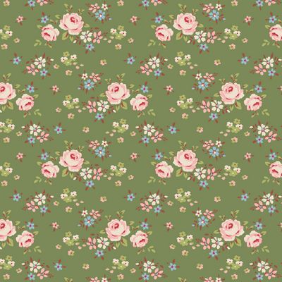 Tilda Fat Eighth Fabric Bundle - Christmas Winter Reds & Greens for Quilting, Sewing & DIY Holiday Crafts | Perfect for Festive Home Decor & Handmade Gifts