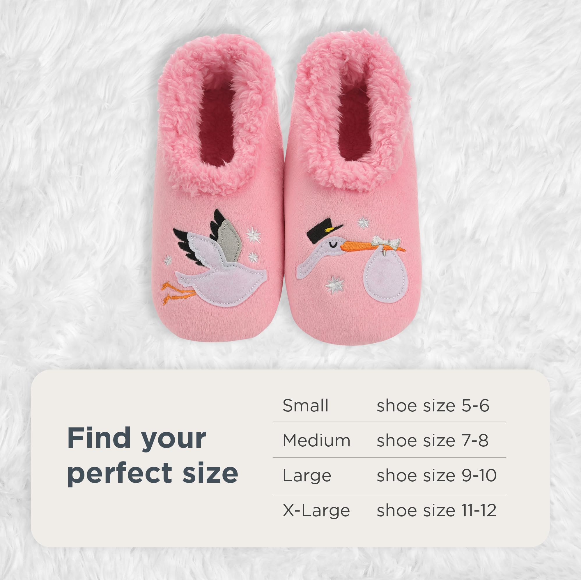 Cozy Snoozies Pairable Slipper Socks for Women - Non-Slip Fuzzy House Slippers with Fun Designs | Perfect for Lounging at Home, Winter Comfort & Gift Giving