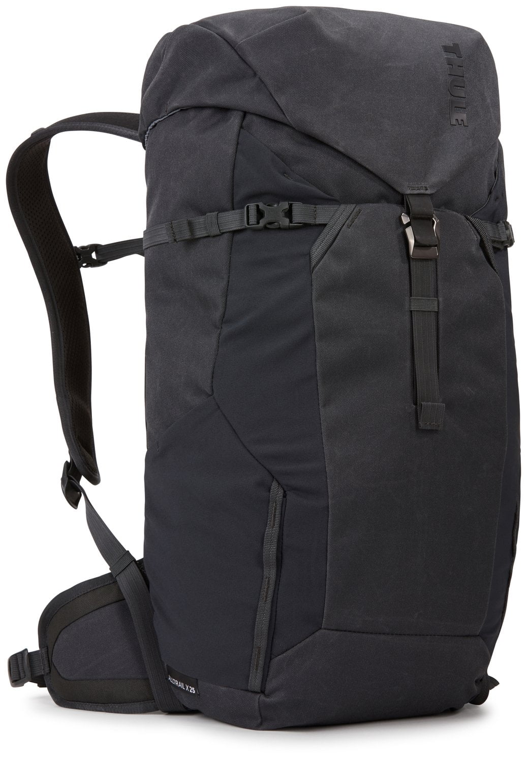 Thule AllTrail X 25L Hiking Backpack - Lightweight & Water-Resistant Daypack for Outdoor Adventures (Obsidian Gray) - Perfect for Hiking, Camping & Travel