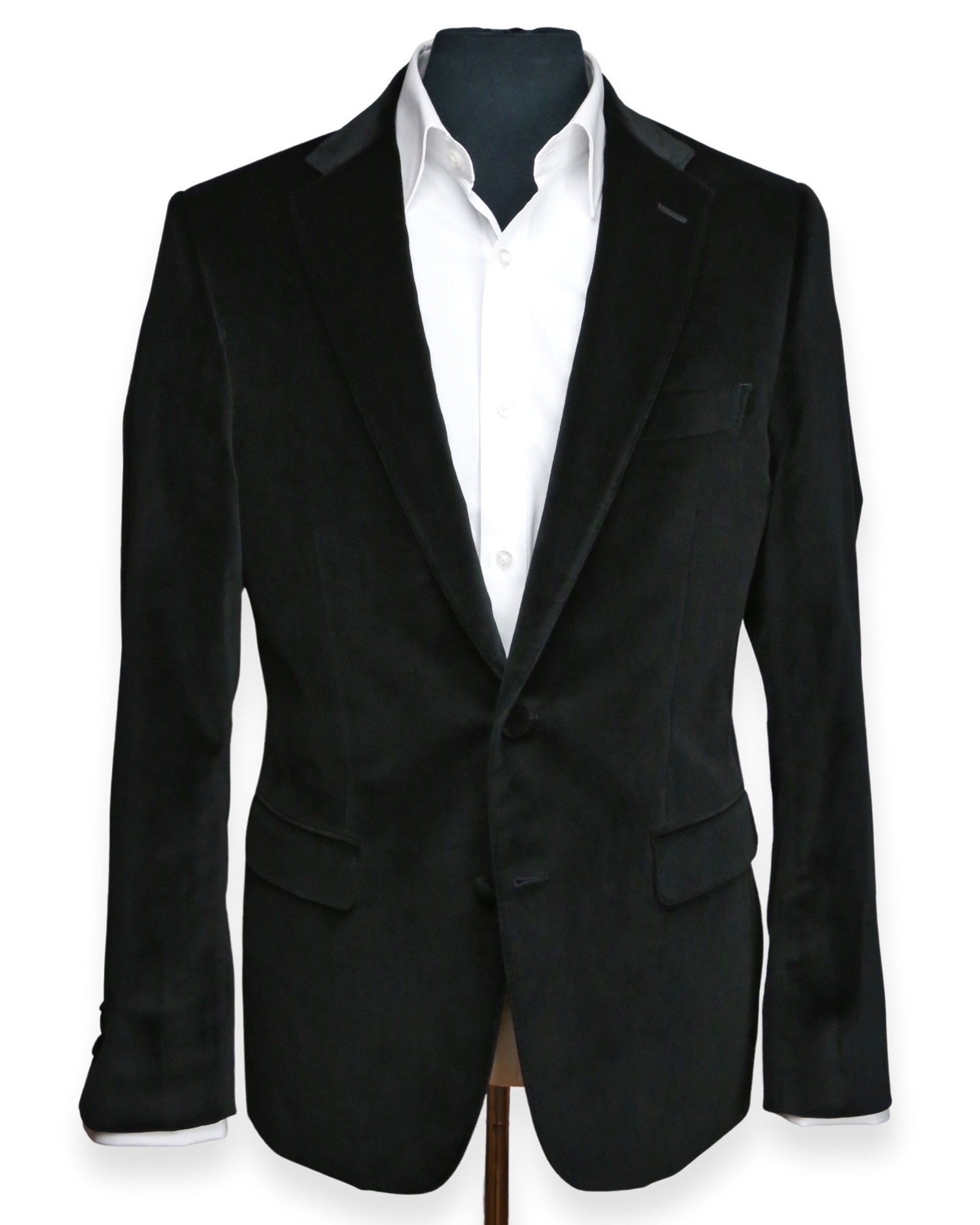 DÉCLIC 'Regal' Velvet Jacket for Women - Luxurious Black Blazer for Evening Parties, Weddings & Special Occasions