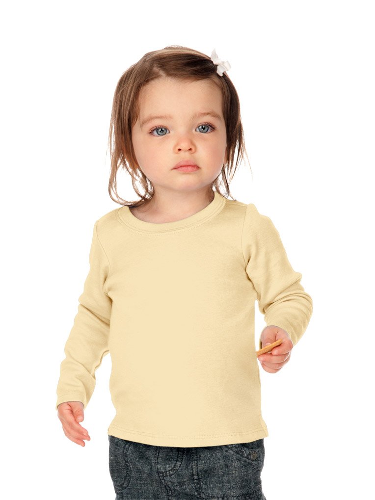 Unisex Baby Doll Long Sleeve Top for Infants - Soft & Comfortable Toddler Shirt for Playtime, Dress-Up & Photo Shoots