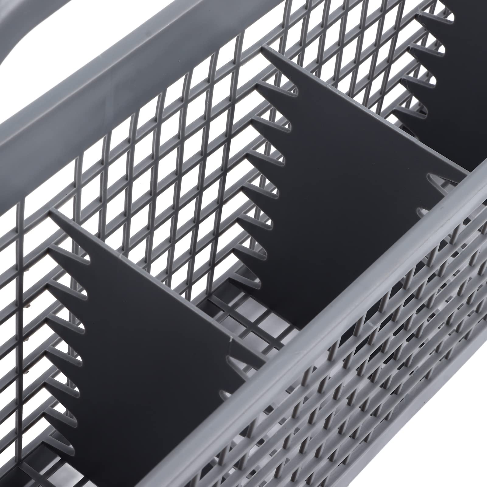 **Atyhao Universal ABS Dishwasher Cutlery Storage Basket - Silverware Organizer Box Fits WD28X10128 - Perfect for Kitchen Utensil Organization & Dishwasher Efficiency**