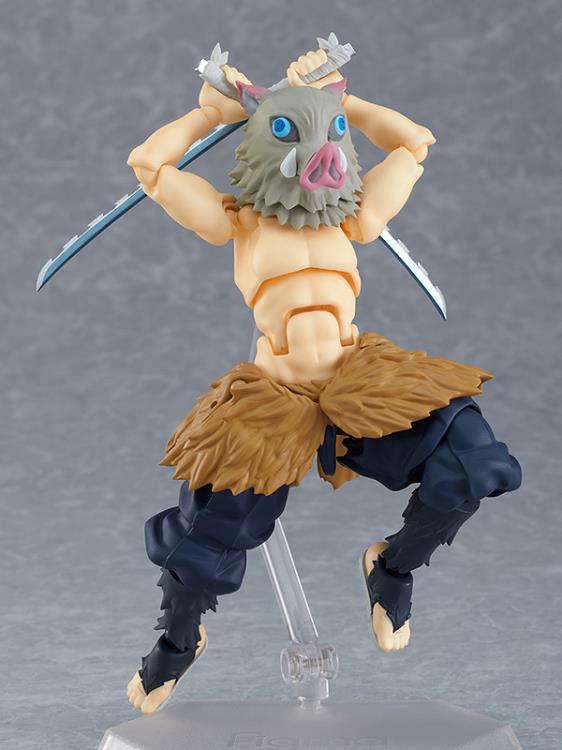 Figma #533 DX Inosuke Hashibira Action Figure - Demon Slayer: Kimetsu no Yaiba Anime Collectible for Display & Cosplay