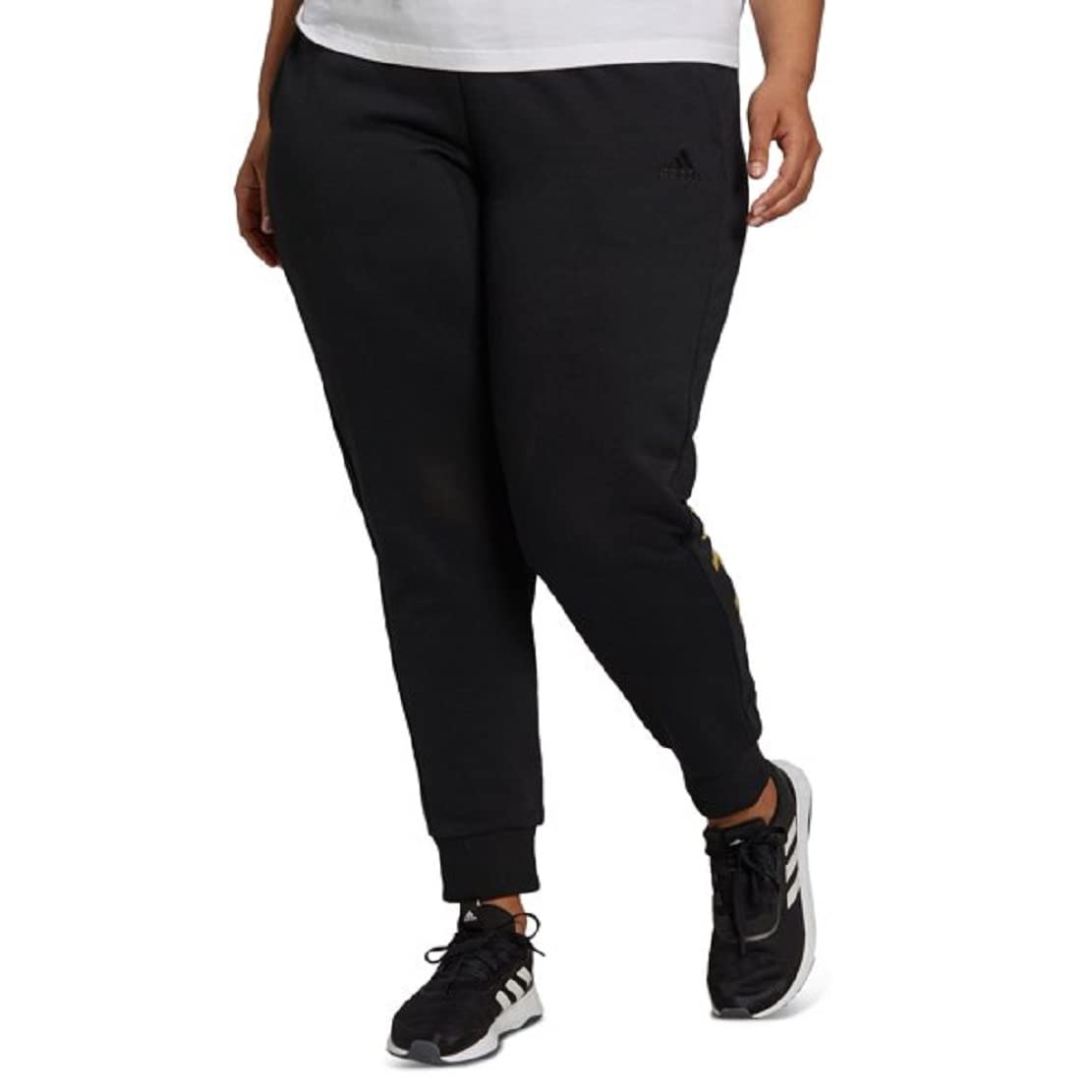 Adidas Women's Essential French Terry Logo Sweatpants - Comfortable Lounge Pants for Yoga, Running & Casual Wear