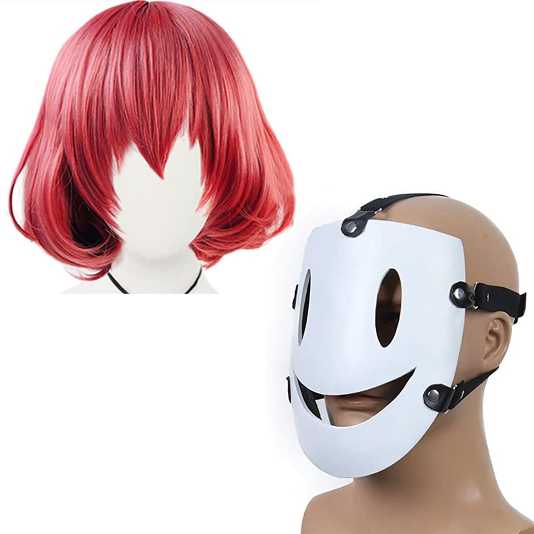 Volrath High Rise Invasion Anime Cosplay Costume with Wig - Perfect for Conventions, Halloween & Cosplay Events