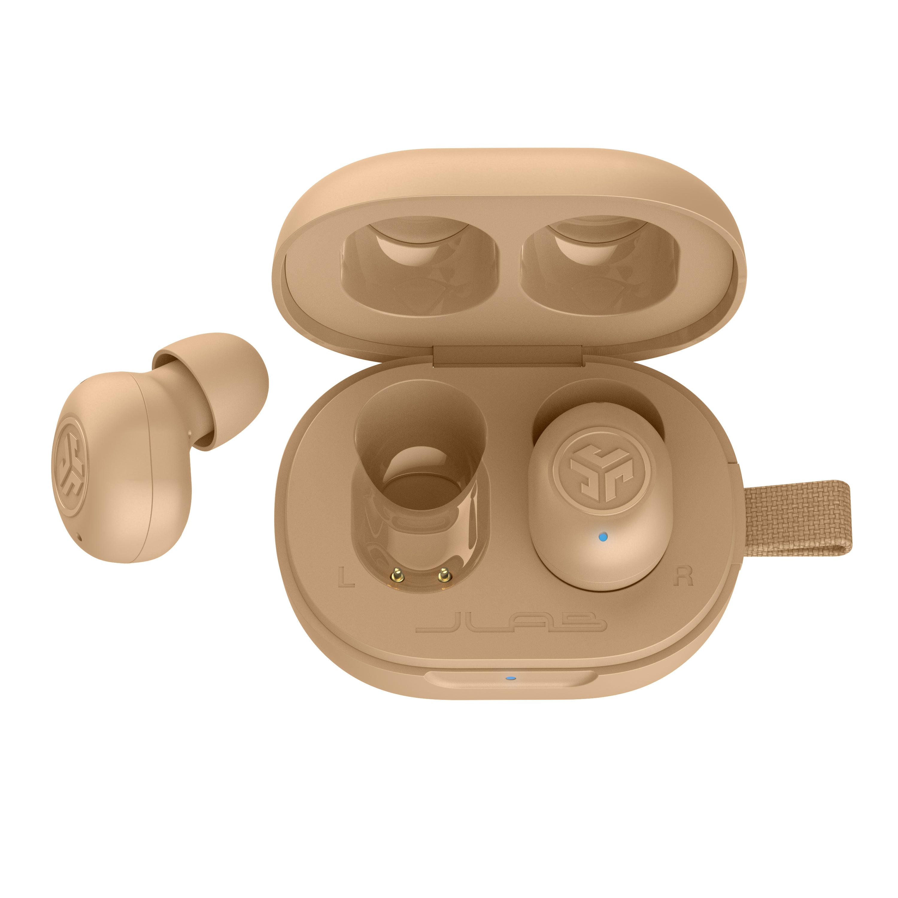 JBuds Mini Tones True Wireless Earbuds - Bluetooth 5.0, 32H Playtime, IPX5 Waterproof, Noise Cancelling for Running, Gym & Workout - Wireless Earbuds with Mic for iPhone & Android (Black White Pink)