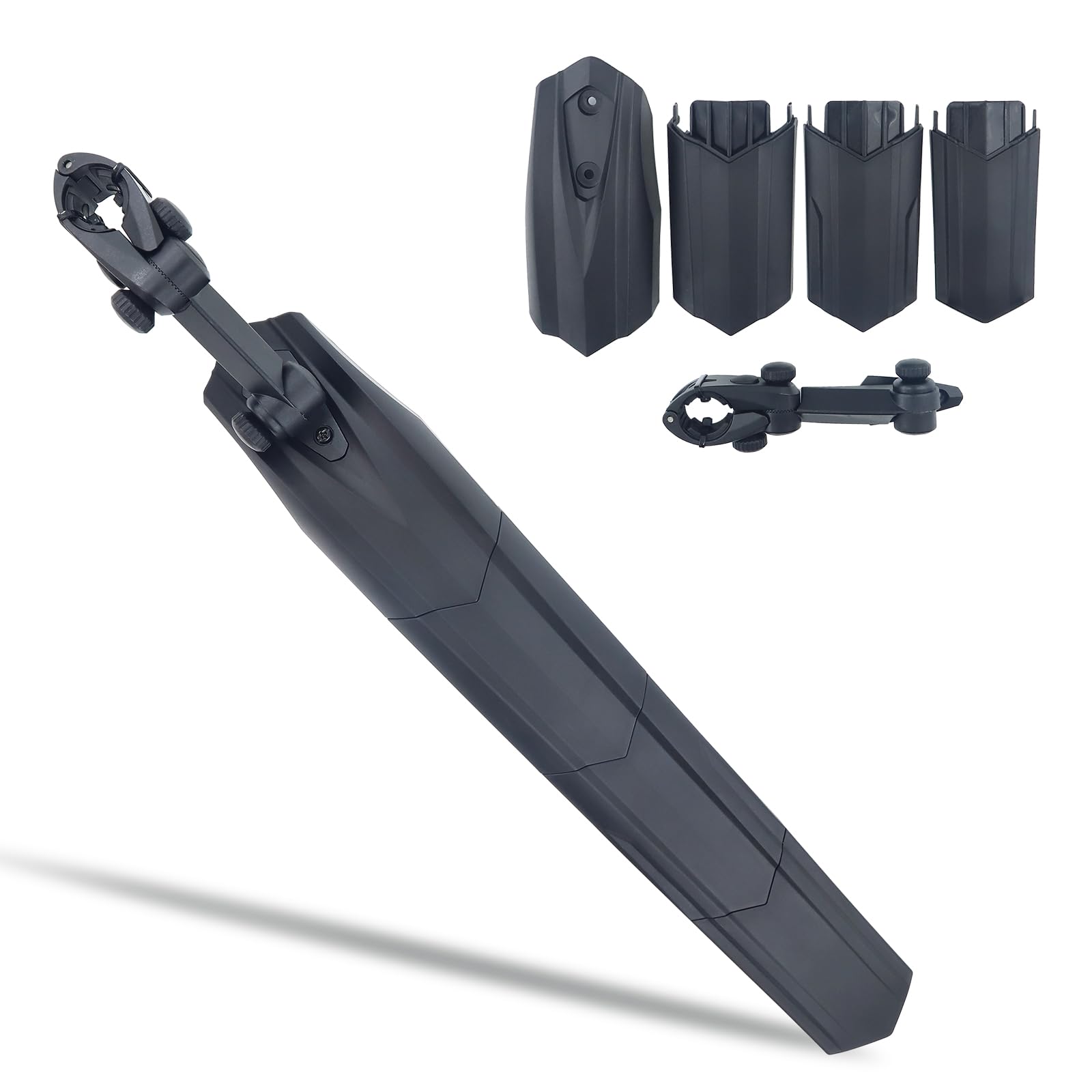 24/26/27.5 Inch Bike Fender Set - Universal Front & Rear Mudguards for Mountain, MTB & Road Bicycles - Perfect for Wet Weather Commuting & Off-Road Cycling Protection