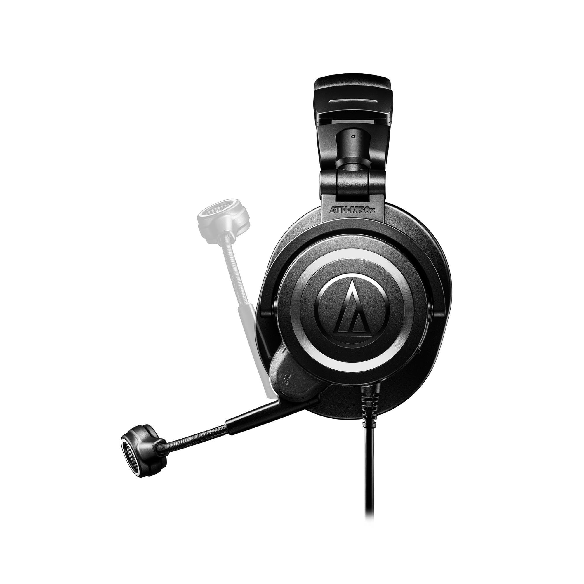 Audio-Technica ATH-M50xSTS-USB Professional Studio Monitor Headphones with USB for Streaming, Gaming & Podcasting - Perfect for Twitch, YouTube & Home Recording Studios