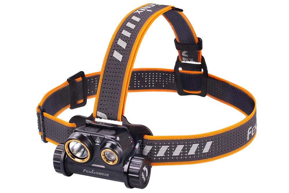 Fenix HM65R Rechargeable LED Headlamp - 1400 Lumens Bright Waterproof Headlight for Camping, Hiking & Outdoor Adventures