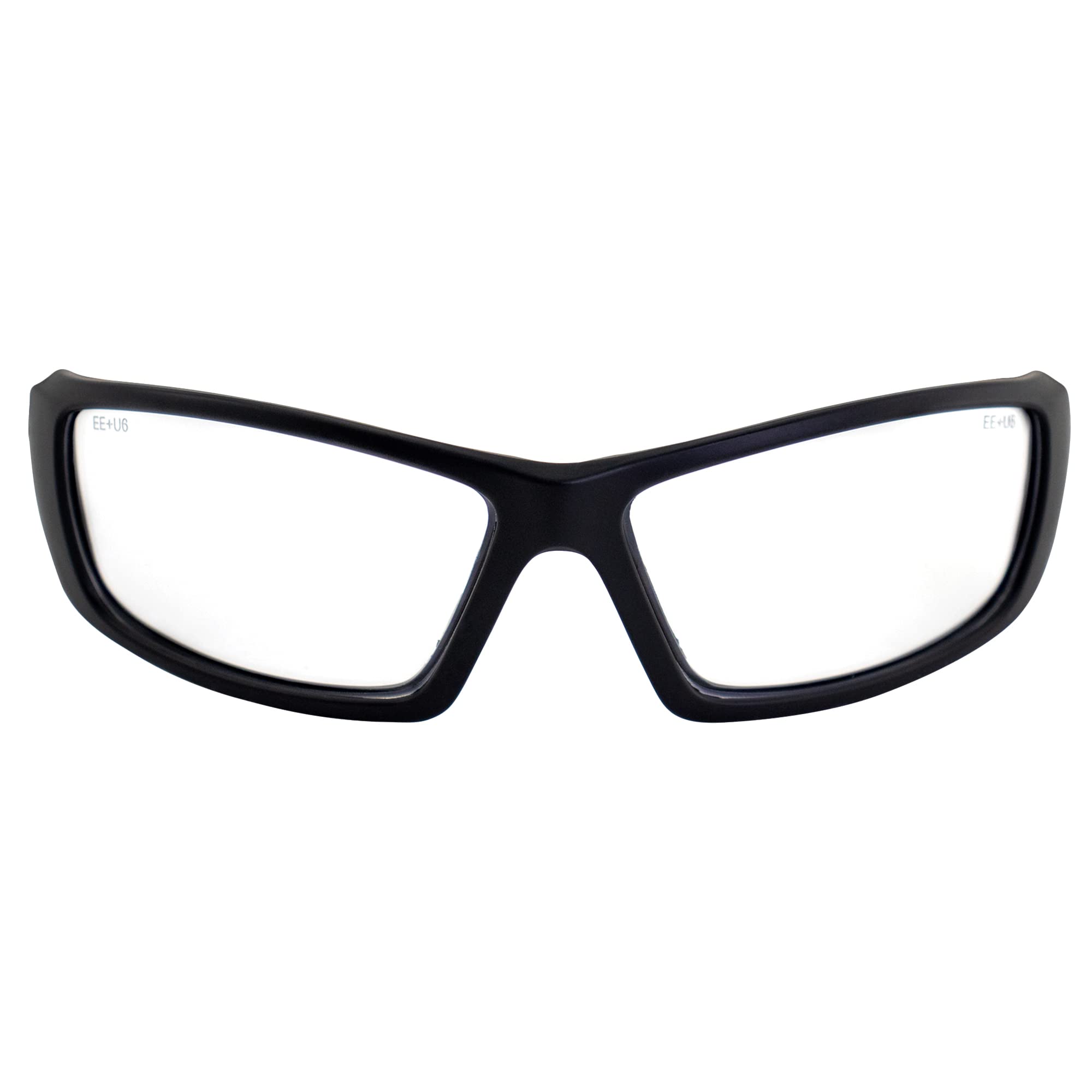 Epoch Eyewear Liberator Sport Sunglasses - 3 Pack Black Frames with Clear, Smoke & Yellow Lenses for Running, Cycling & Outdoor Activities