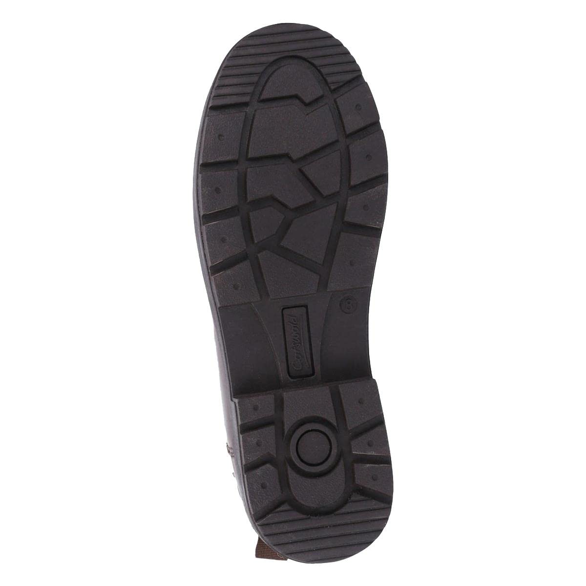 Men's Farmington Leather Boots - Size 10 Brown Cowboy Boots for Western Riding & Outdoor Work | Durable Comfortable Work Boots for Ranch, Hiking & Casual Wear